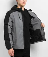 Empyre Crush Black & Reflective Windbreaker Jacket