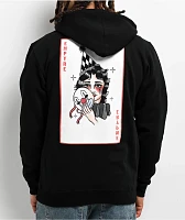 Empyre Cry Baby Clown Black Zip Hoodie