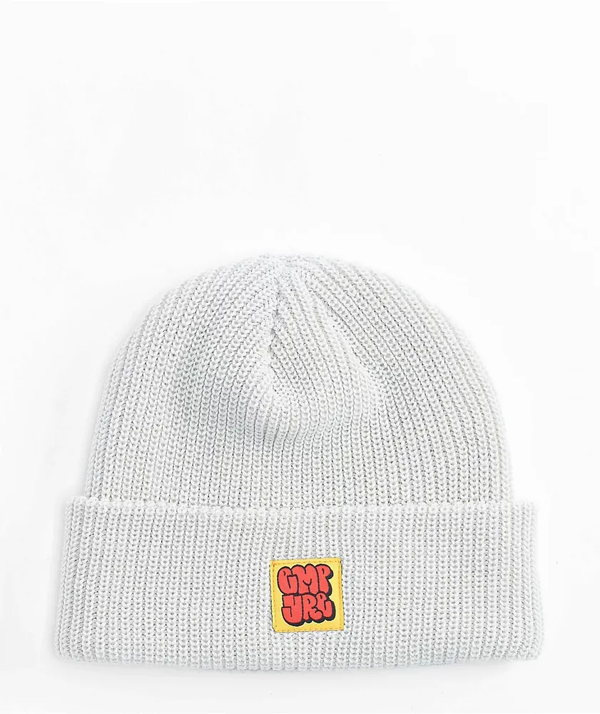 Empyre Cuffed Sk8 Silver Birch Beanie