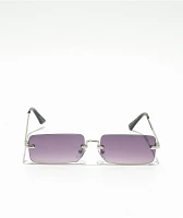 Empyre Danny Purple Rimless Sunglasses