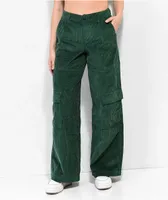 Empyre Darian Hunter Green Cargo Corduroy Skate Pants