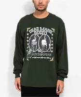 Empyre Deadmans Rodeo Dark Green Long Sleeve T-Shirt