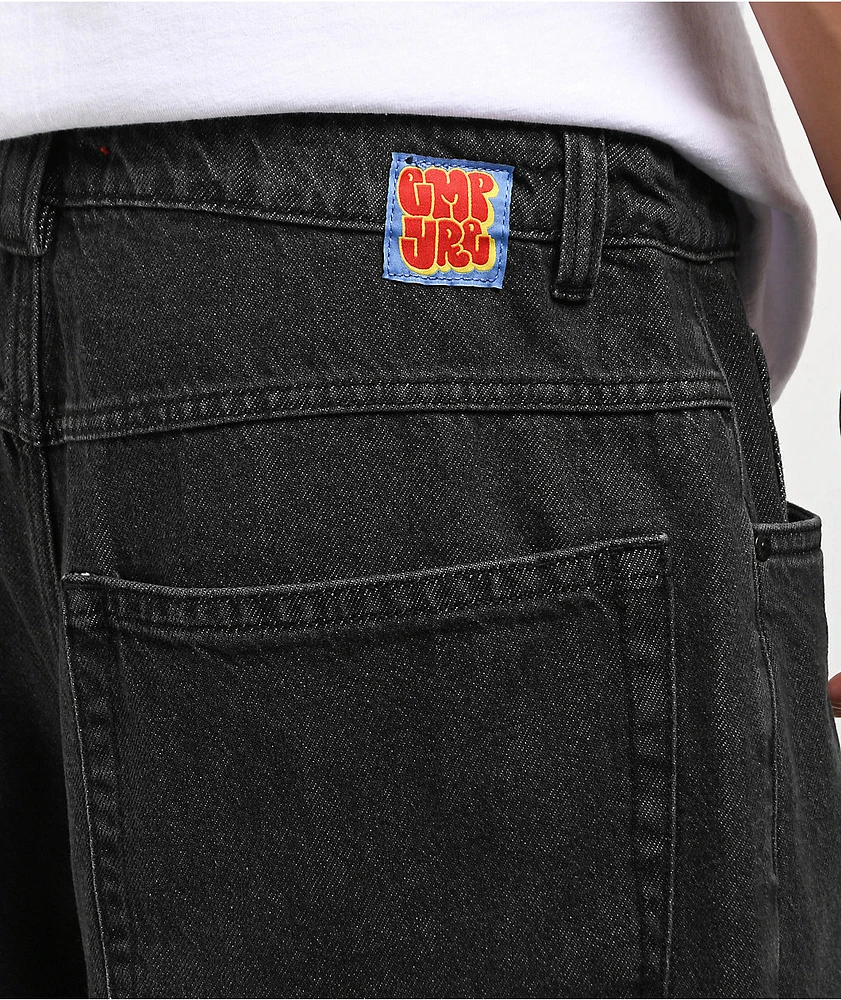 Empyre Deck Ultra Wide Charcoal Skate Jeans