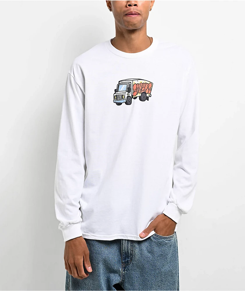 Empyre Delivery White Long Sleeve T-Shirt