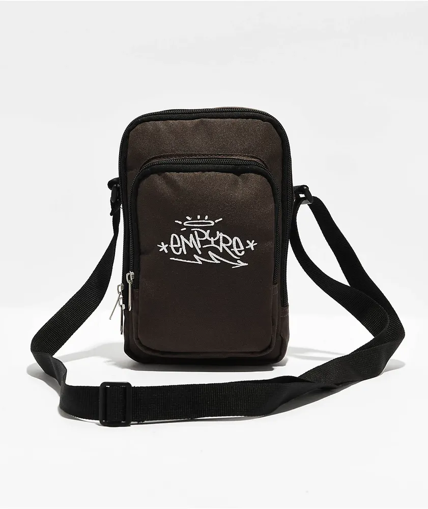 Empyre Demo Brown Crossbody Bag