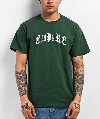 Empyre Disrupted Gothic Green T-Shirt