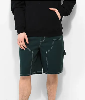 Empyre Double Knee Green Skate Shorts