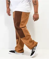 Empyre Double Knee Tobacco Skate Jeans