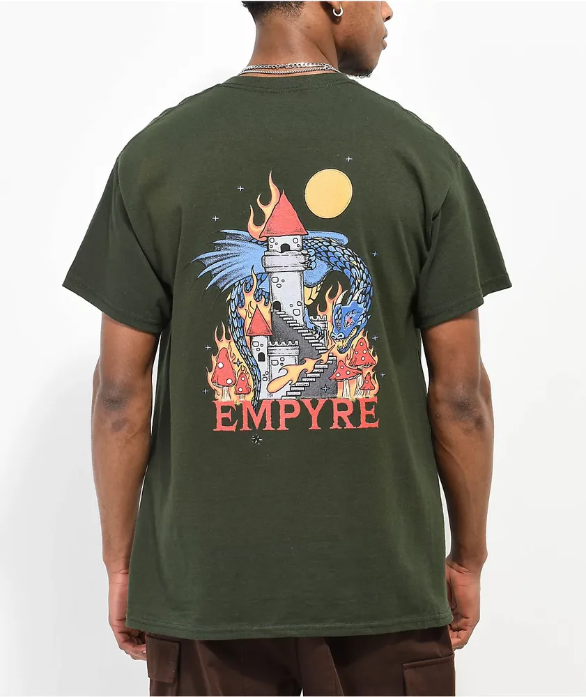 Empyre Dragon Tower Green T-Shirt