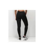 Empyre Drea High-Rise Exposed Button Black Jeggings