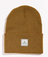 Empyre Drone Tobacco Brown Beanie