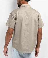 Empyre Drover Beige Short Sleeve Shirt