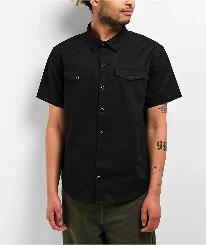 Empyre Drover Black Short Sleeve Shirt