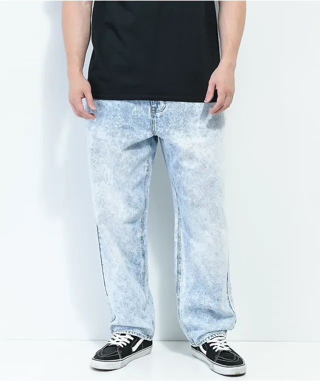 Empyre Loose Fit Light Wash Denim Skate Jeans