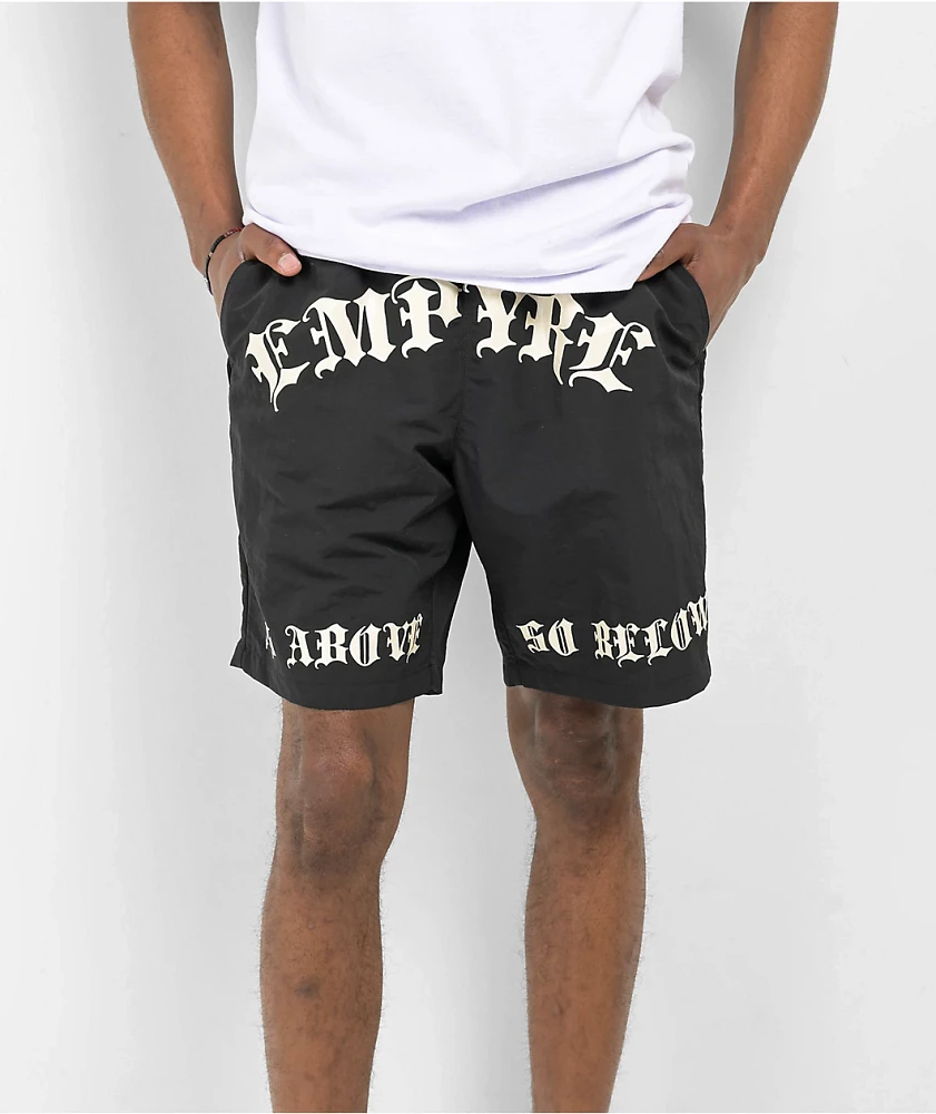 Empyre Edges Black Shorts