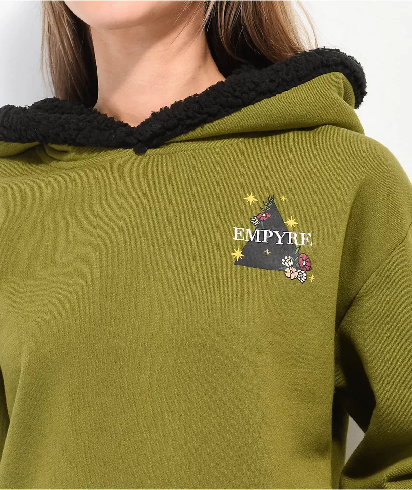 Empyre Elena Snake Green Hoodie