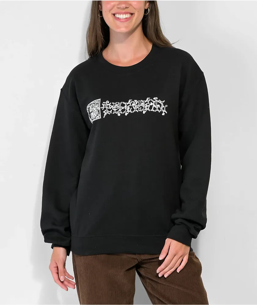 Empyre Ethereal Black Crewneck Sweatshirt