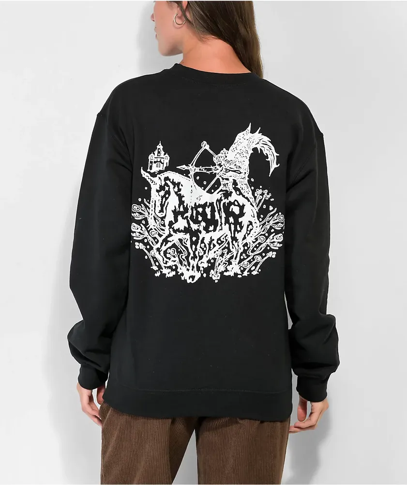 Empyre Ethereal Black Crewneck Sweatshirt