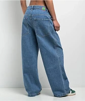 Empyre Extent Billie Low Rise Wide Leg Denim Jeans