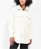 Empyre Finley Cream Fleece Jacket