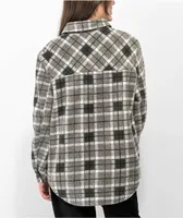 Empyre Finley Grey & Blue Plaid Tech Fleece