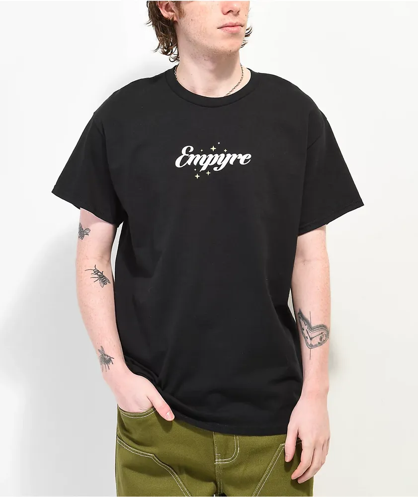 Empyre Forget Me Not Black T-Shirt