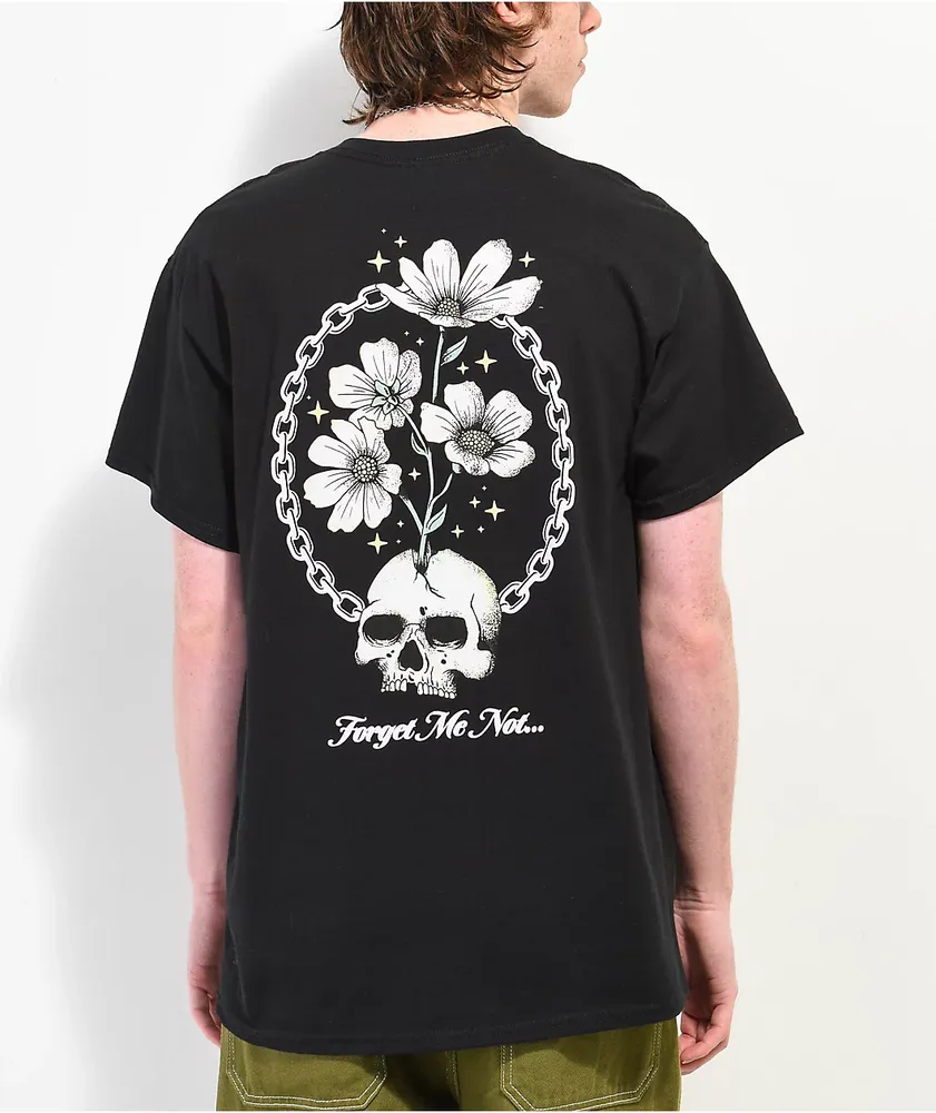 Empyre Forget Me Not Black T-Shirt