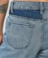 Empyre Frankie Patched Dad Jeans