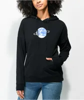 Empyre Fredia Glow Alien Black Hoodie