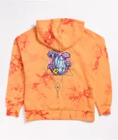 Empyre Fredia Orange Tie Dye Hoodie