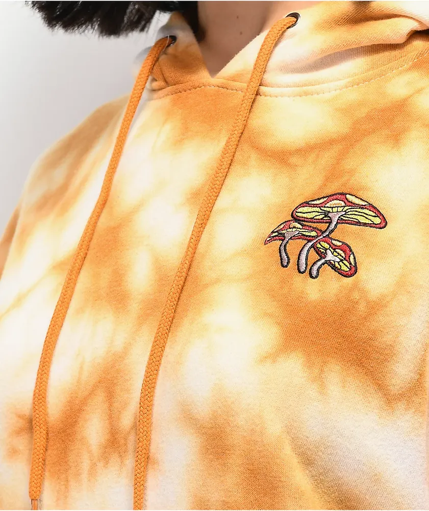 Empyre Fredia Trip Orange Tie Dye Hoodie