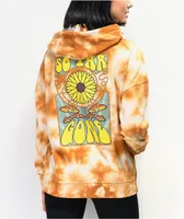 Empyre Fredia Trip Orange Tie Dye Hoodie