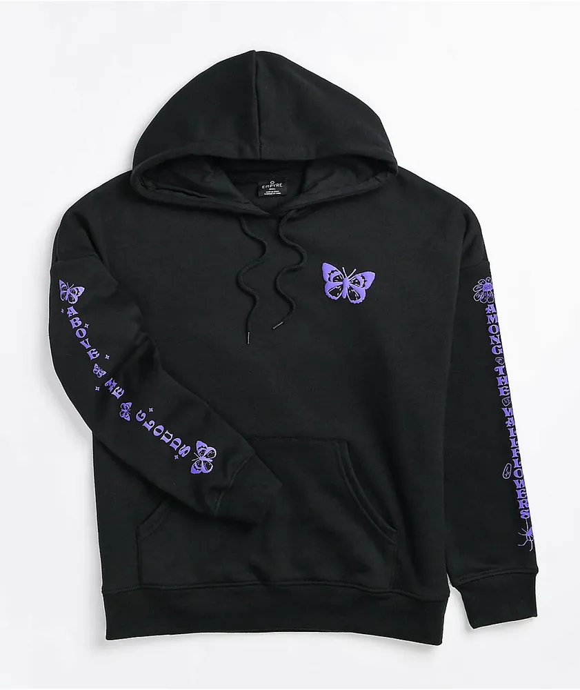 Empyre Fredia Wallflowers Black Hoodie