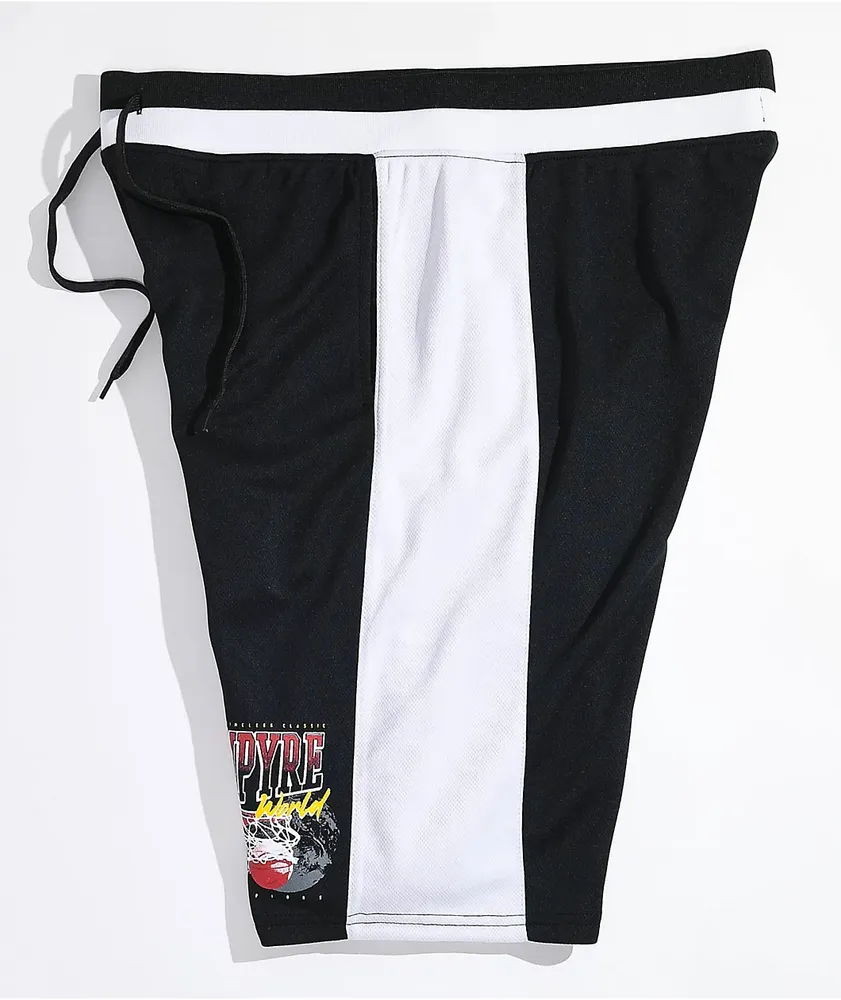 Empyre Free Throw Black Basketball Shorts