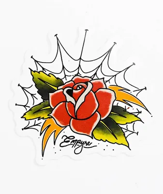 Empyre Full House Rose Sticker