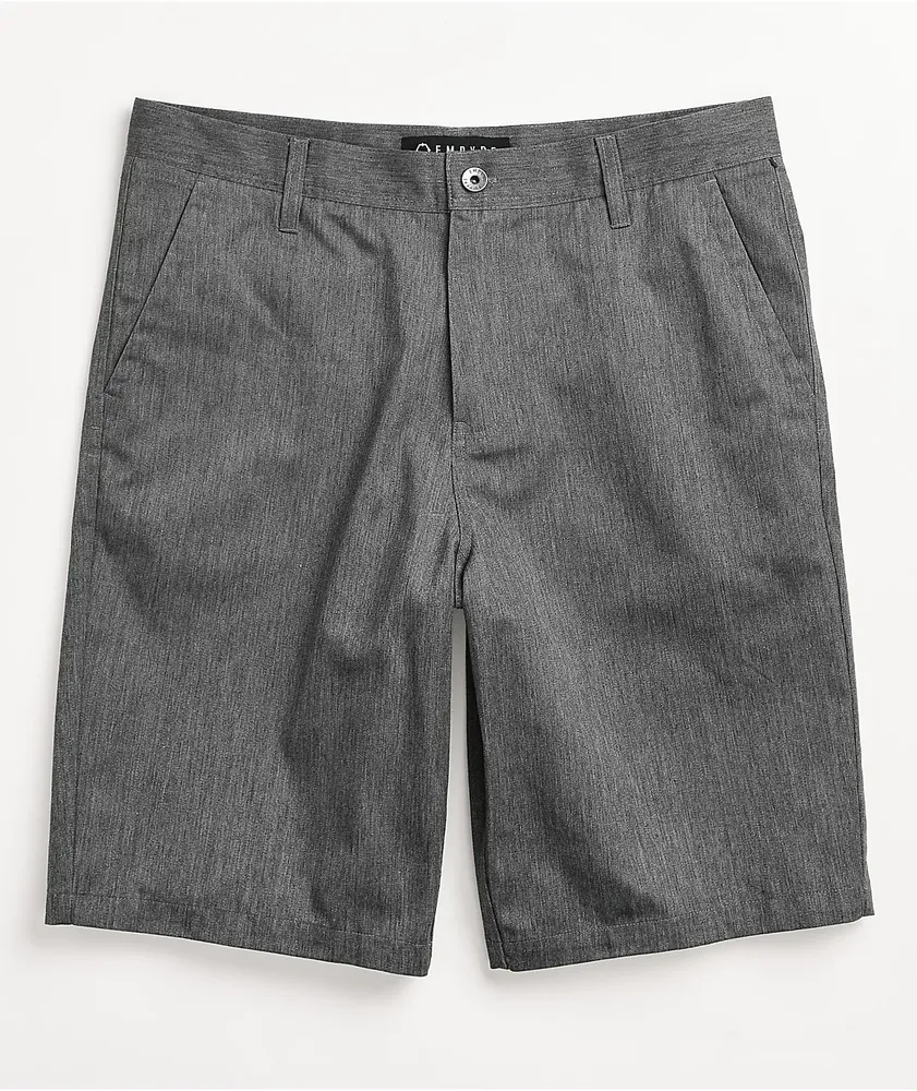 Empyre Furtive Dark Khaki Chino Shorts
