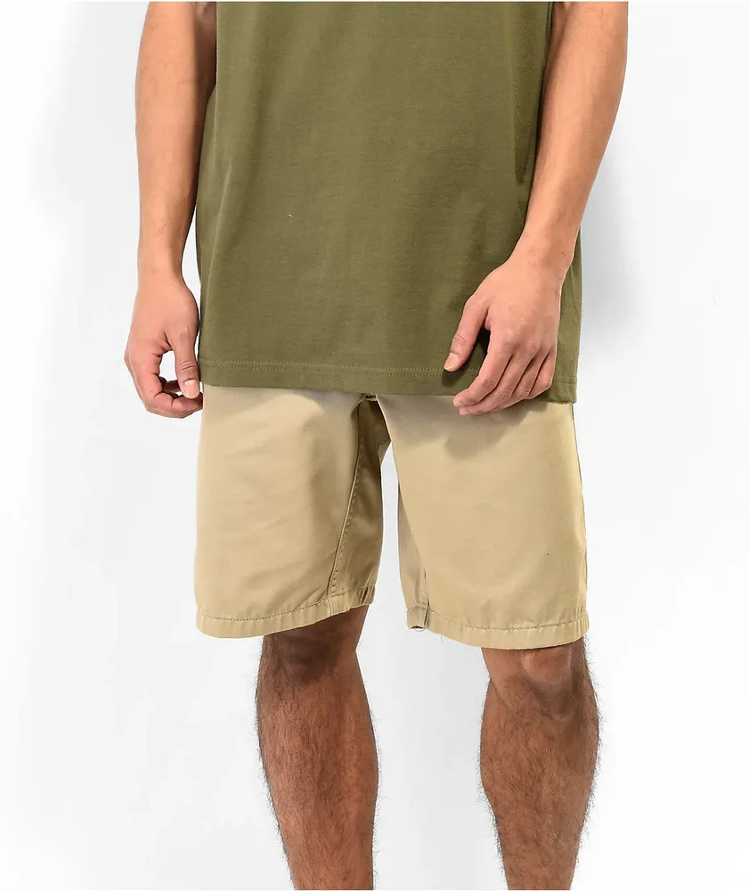 Empyre Furtive Khaki Chino Shorts