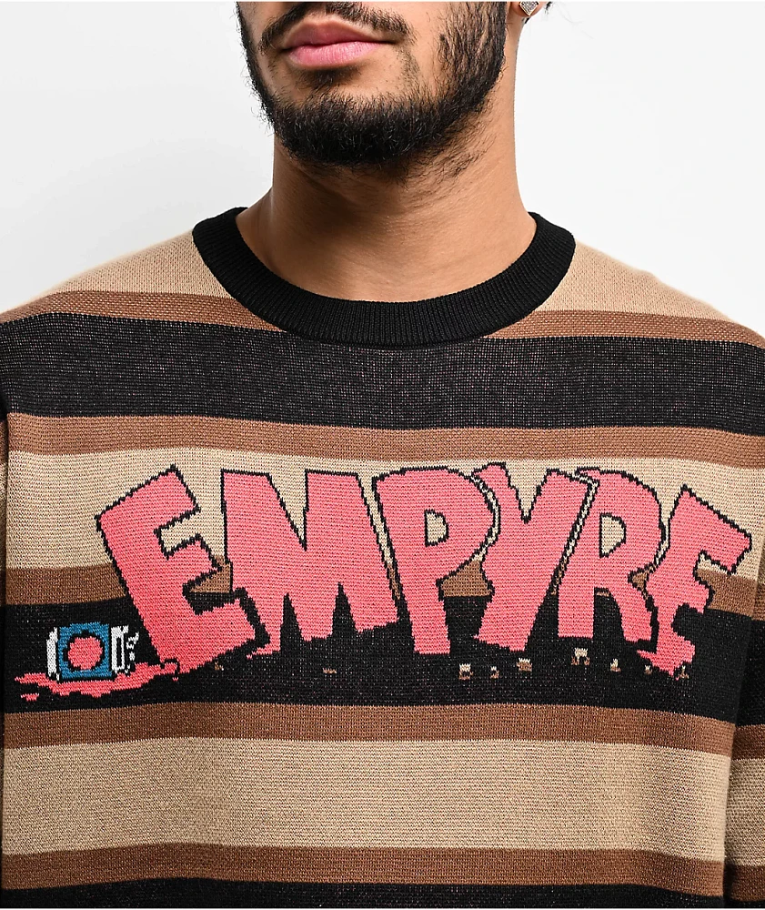 Empyre G.T.B Black & Brown Sweater