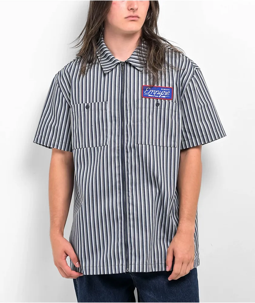 Empyre Glen Blue Stripe Work Shirt