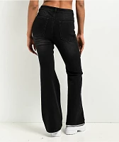 Empyre Glimmer Mr. Ozzy Black Wash Flare Jeans