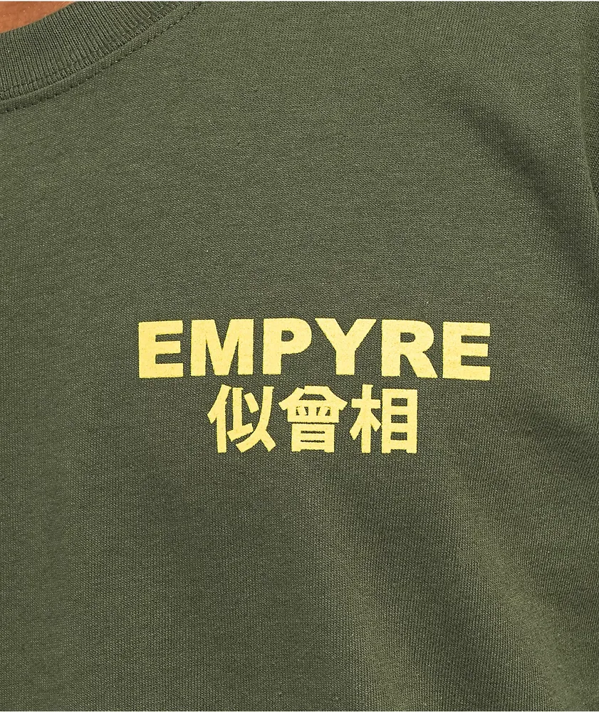 Empyre Goes Around Comes Army Green T-Shirt