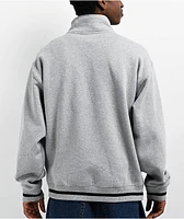 Empyre Grad Quarter Zip Grey Sweatshirt