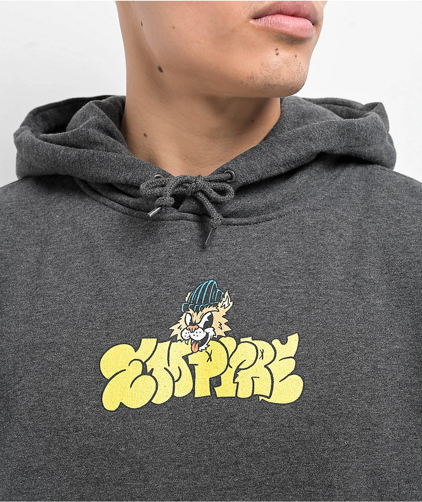 Empyre Graff Cat Grey Hoodie