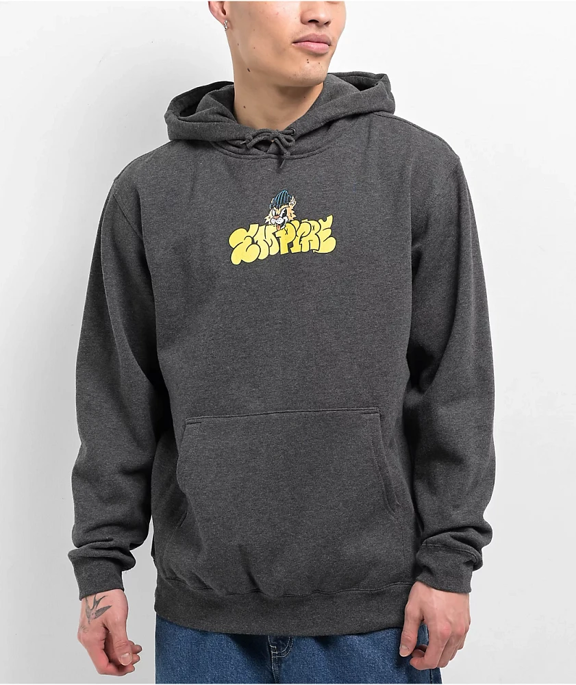 Empyre Graff Cat Grey Hoodie