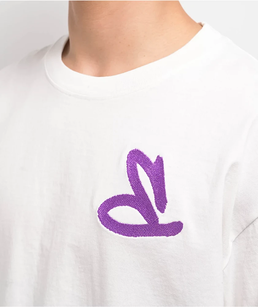 Empyre Graff Scene White Long Sleeve T-Shirt