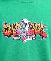 Empyre Graffiti Ape Green Long Sleeve T-Shirt