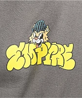 Empyre Graffiti Cat Charcoal T-Shirt