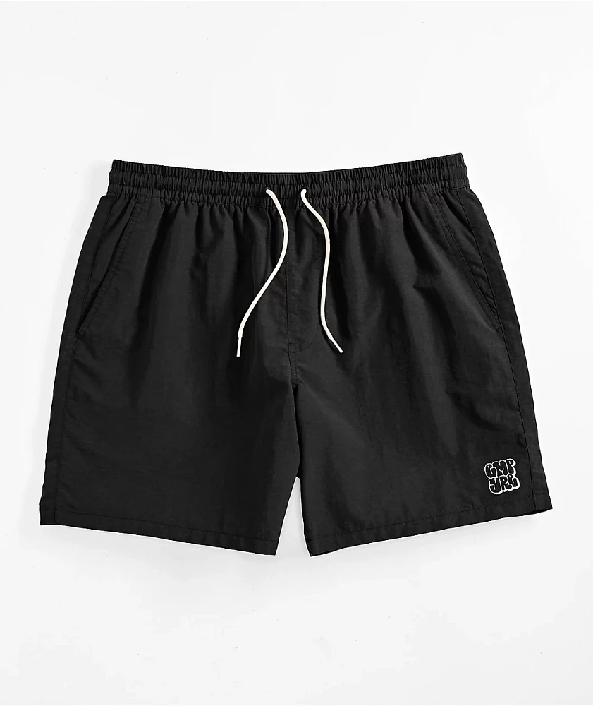 Empyre Graffiti Floater Black Board Shorts