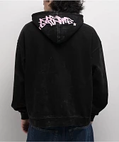Empyre Graffiti Record Black Wash Hoodie