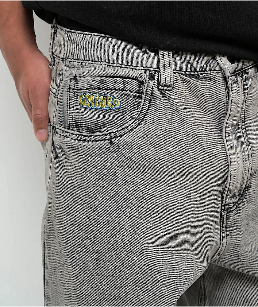 Empyre Grey Wash Ultra Loose Skate Jeans